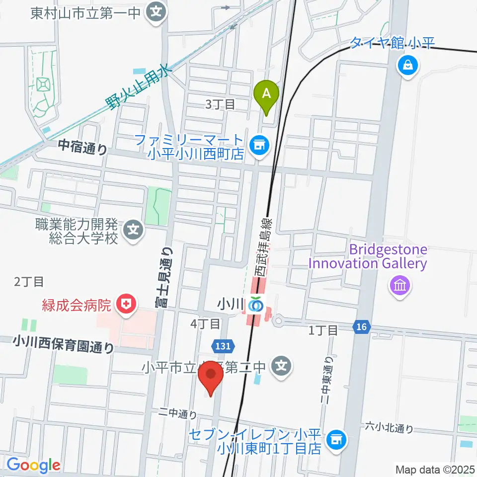 NMCギャラリー&スタジオ周辺のホテル一覧地図
