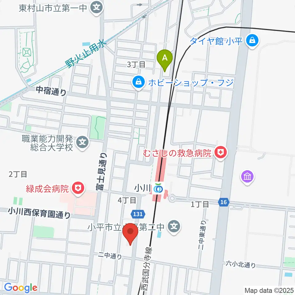 NMCギャラリー＆スタジオ周辺のホテル一覧地図