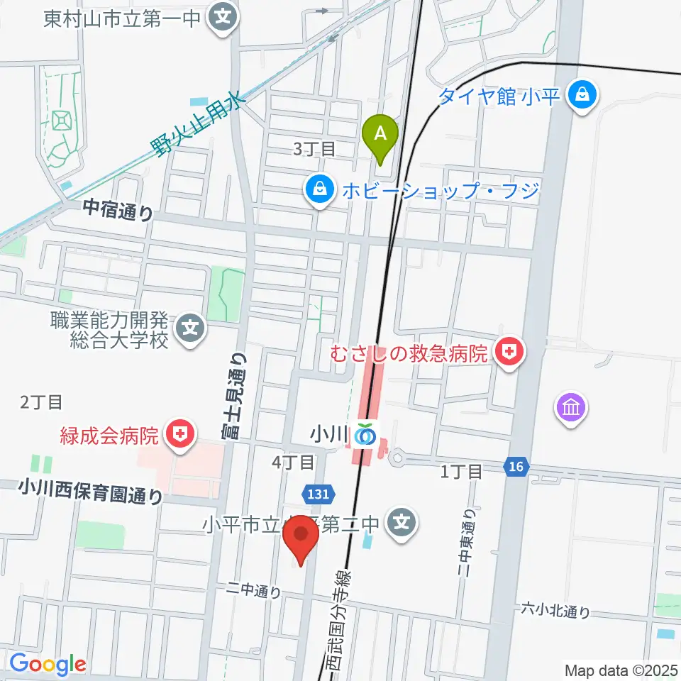NMCギャラリー&スタジオ周辺のホテル一覧地図