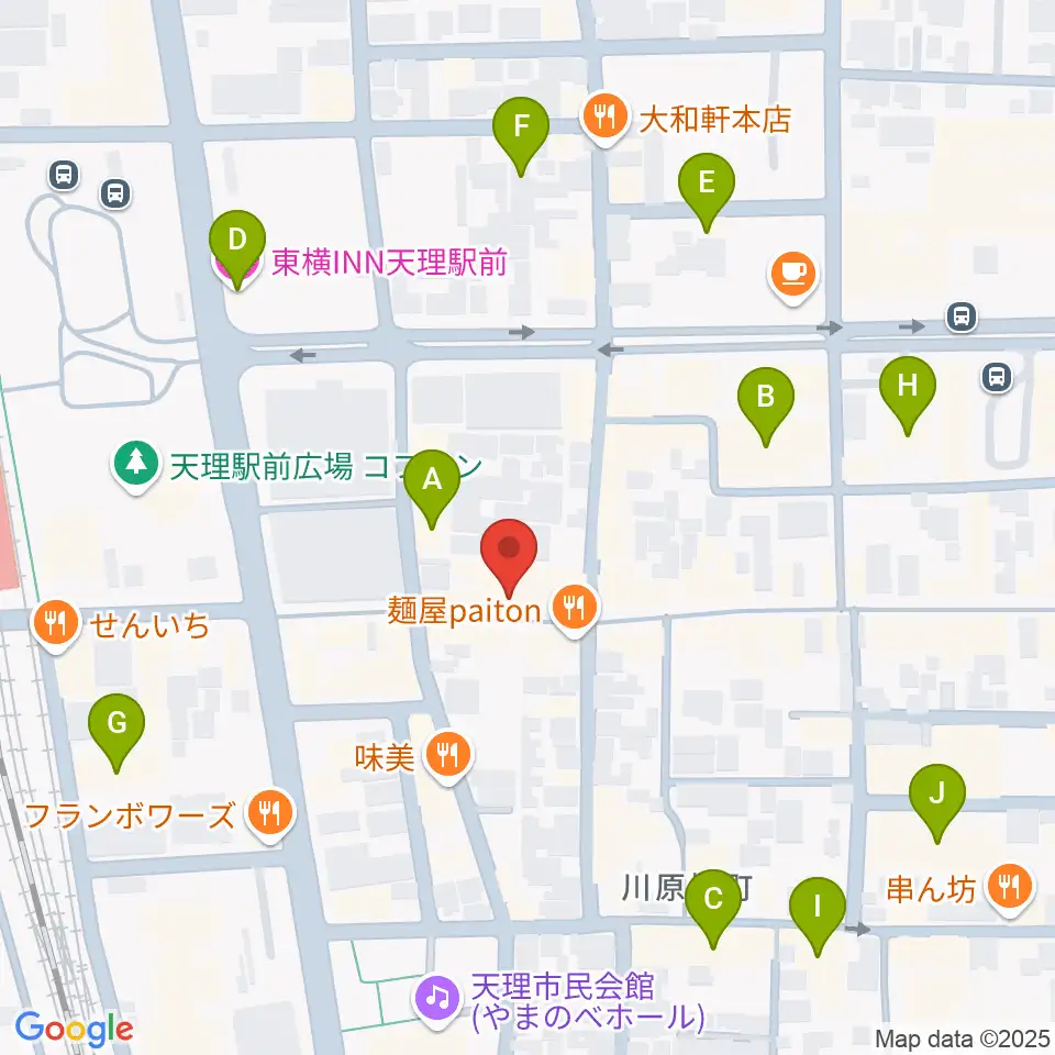 音楽工房With You周辺のホテル一覧地図
