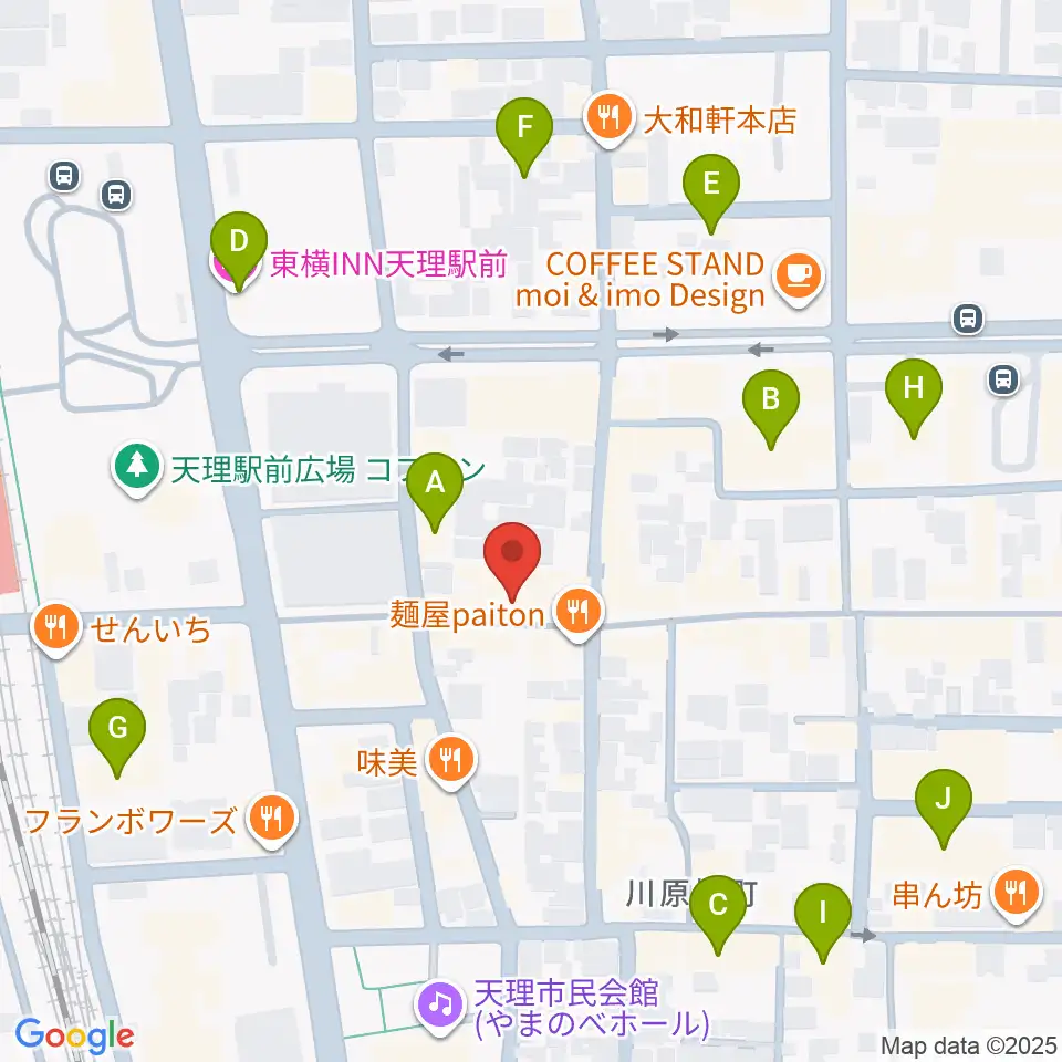 音楽工房With You周辺のホテル一覧地図