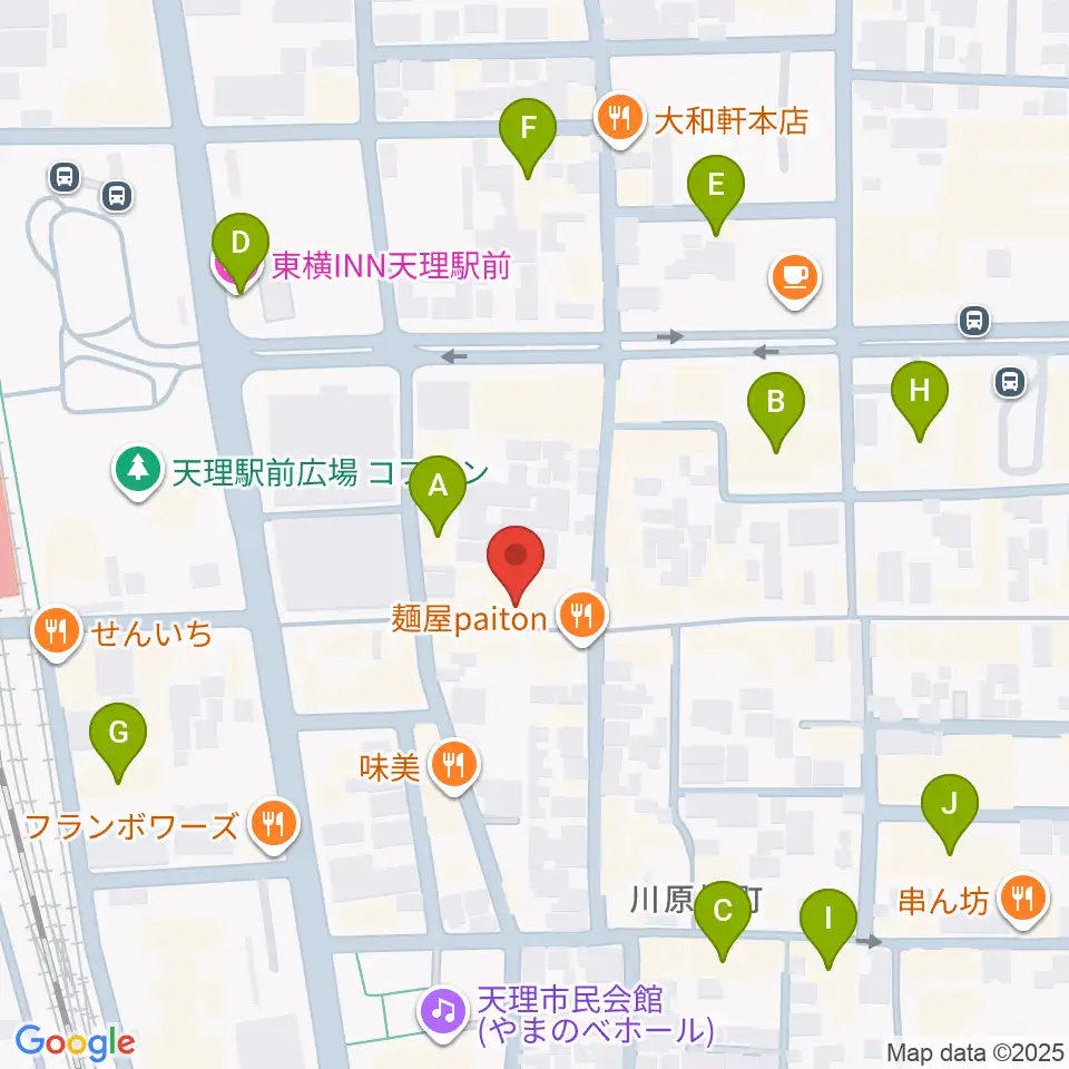 音楽工房With You周辺のホテル一覧地図