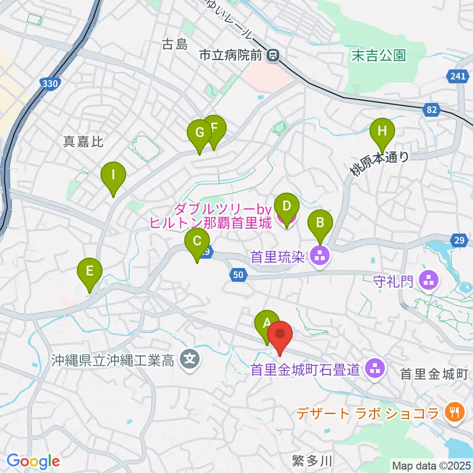 studio SPADES周辺のホテル一覧地図