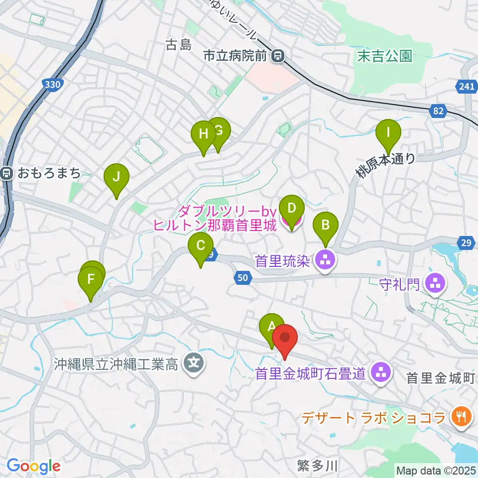studio SPADES周辺のホテル一覧地図
