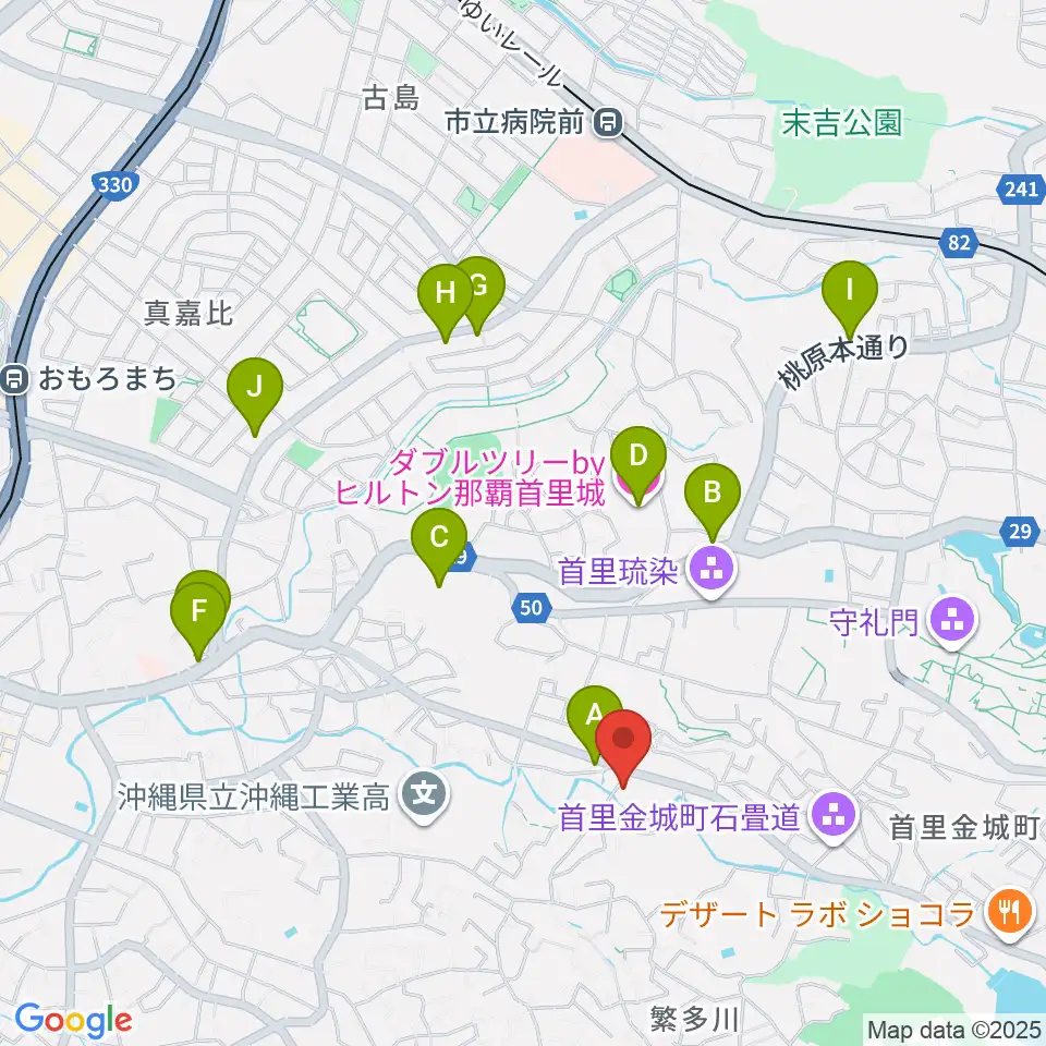 studio SPADES周辺のホテル一覧地図