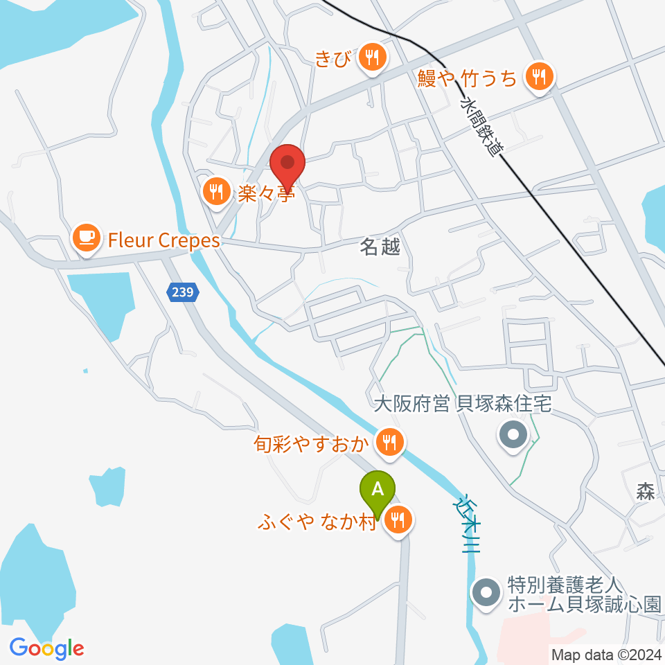 スタジオ0724周辺のホテル一覧地図