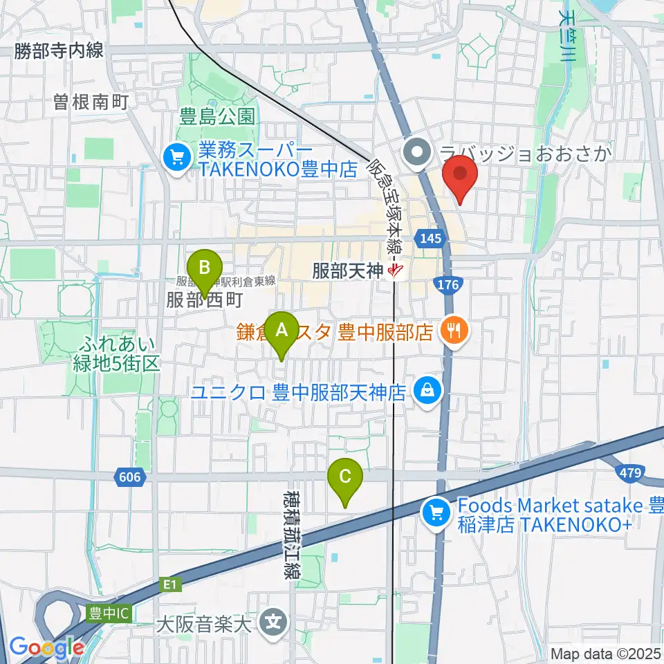 ノワ･アコルデ音楽アートサロン周辺のホテル一覧地図