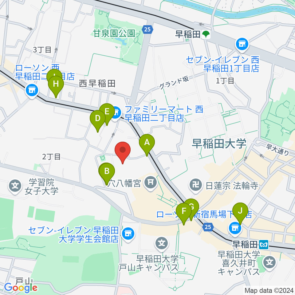 トーキョーコンサーツ・ラボ周辺のホテル一覧地図