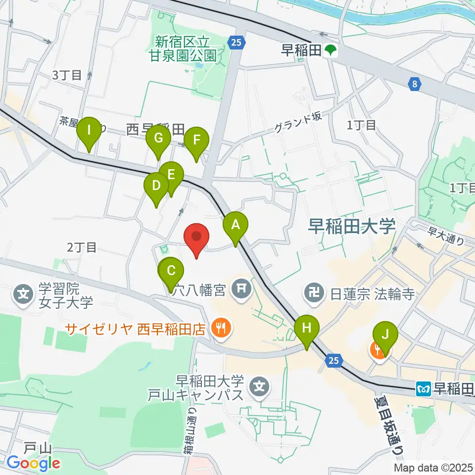 トーキョーコンサーツ・ラボ周辺のホテル一覧地図