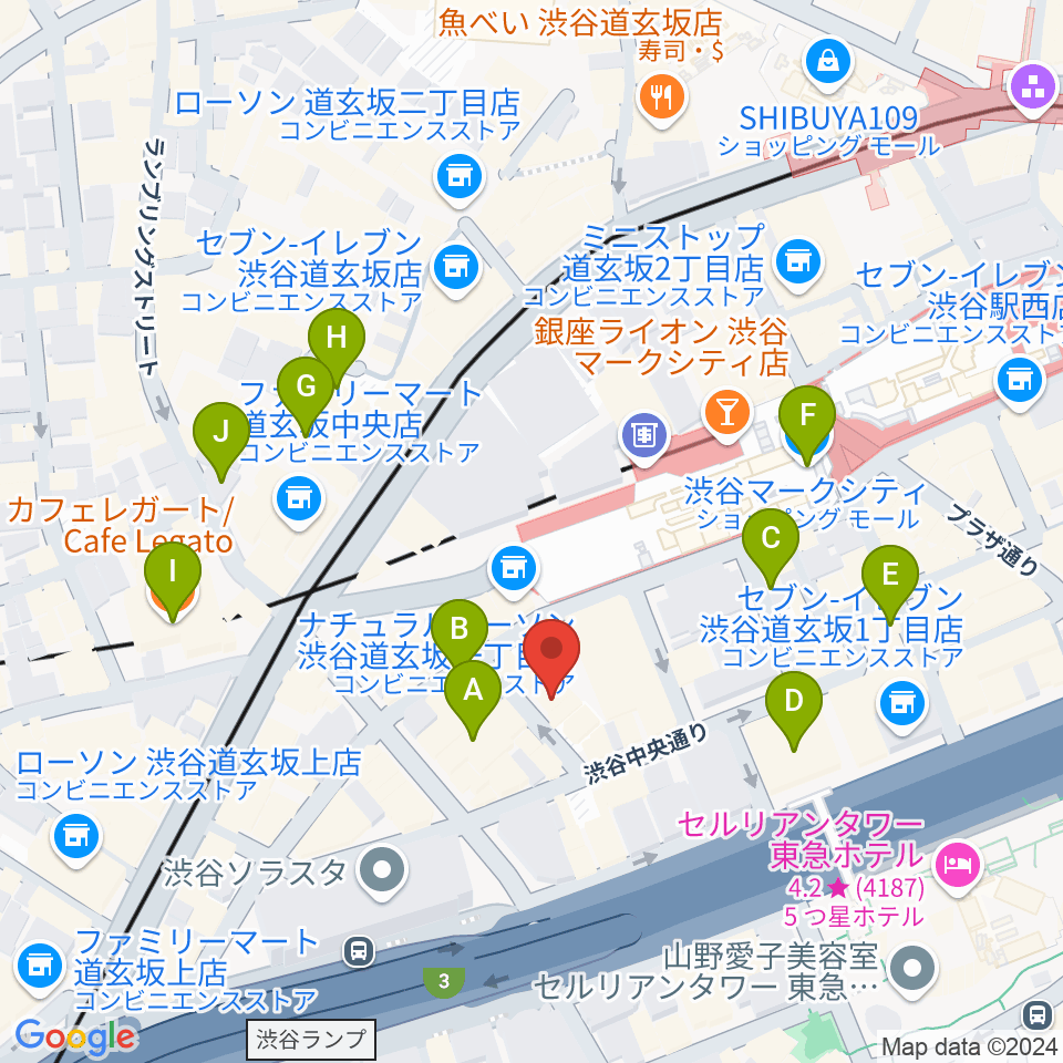 ノナカ・アンナホール周辺のホテル一覧地図