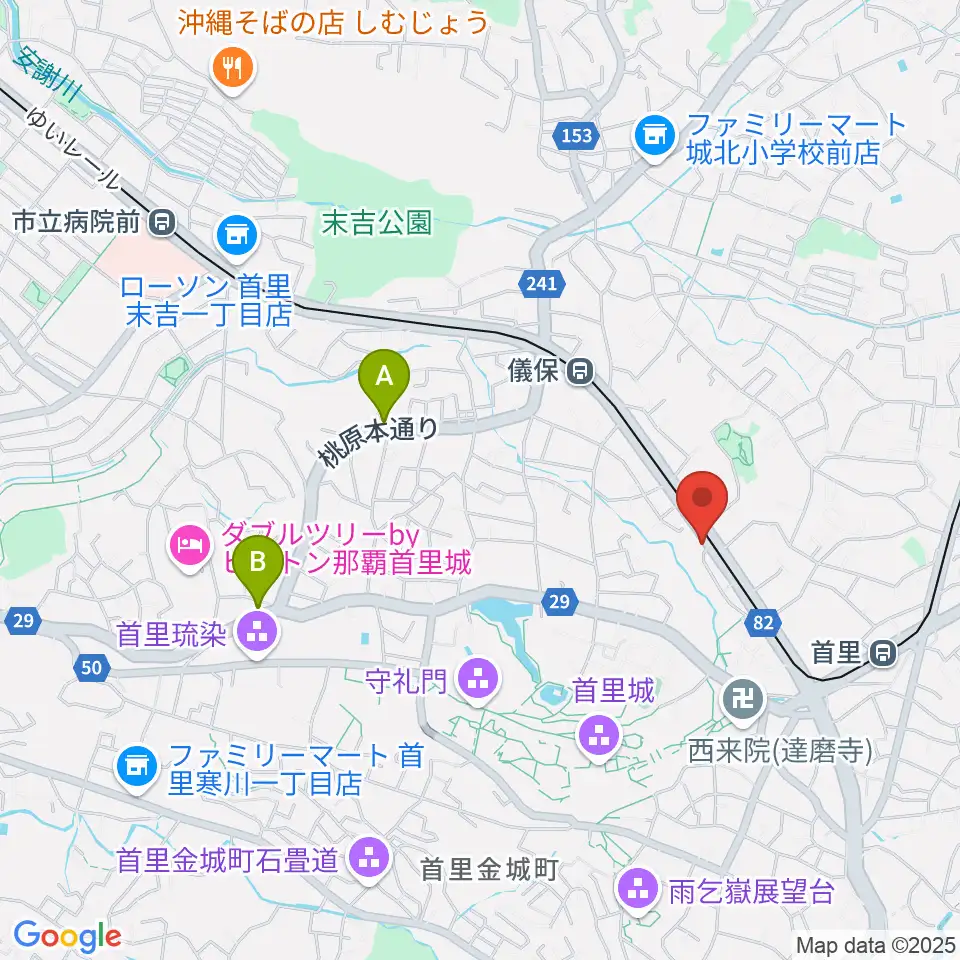 アトリエ・ウインズ(WINDS)周辺のホテル一覧地図