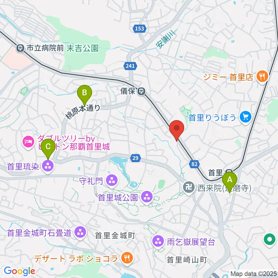 アトリエ・ウインズ(WINDS)周辺のホテル一覧地図