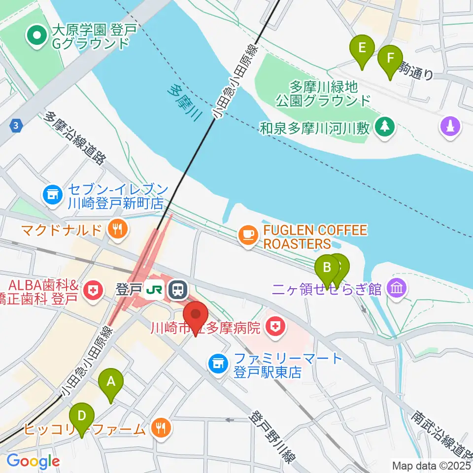 オンゴ周辺のホテル一覧地図