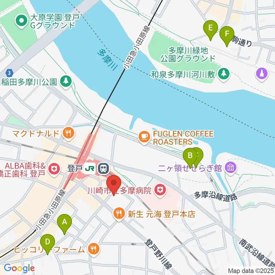 オンゴ周辺のホテル一覧地図