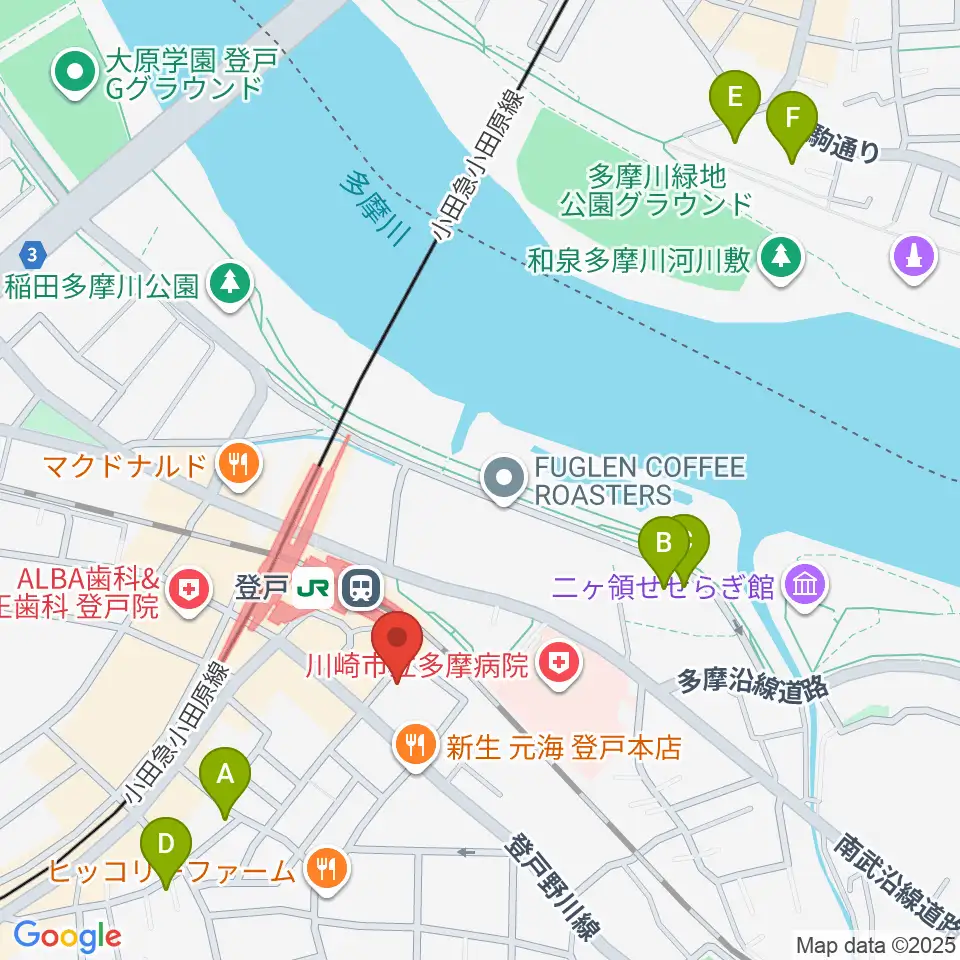 オンゴ周辺のホテル一覧地図