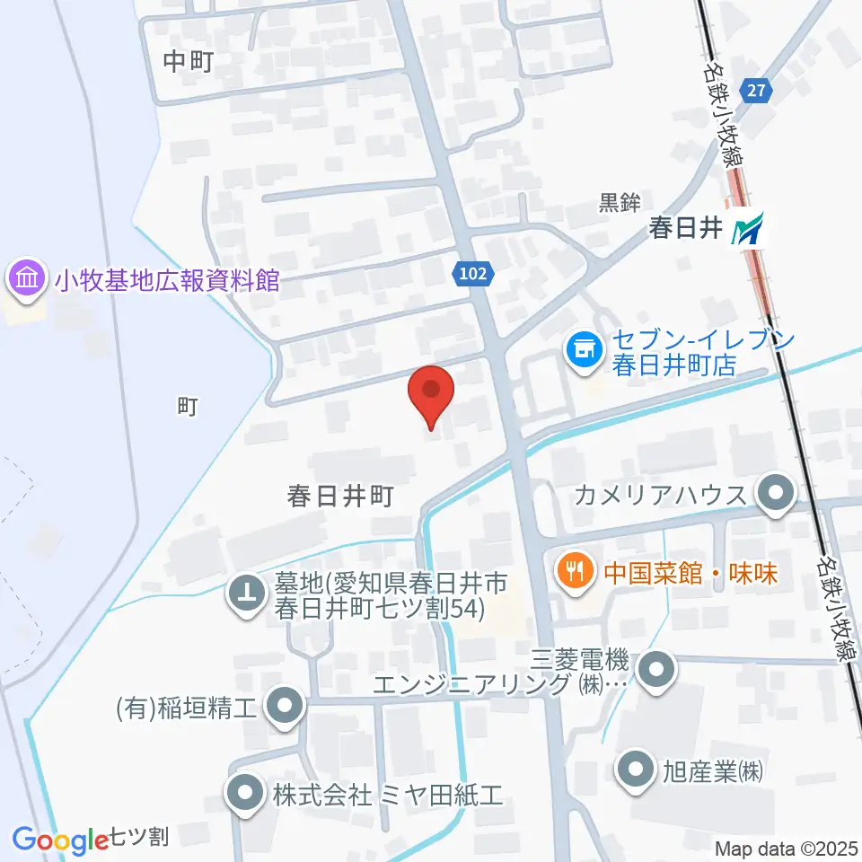 音楽教室ココハ周辺のホテル一覧地図