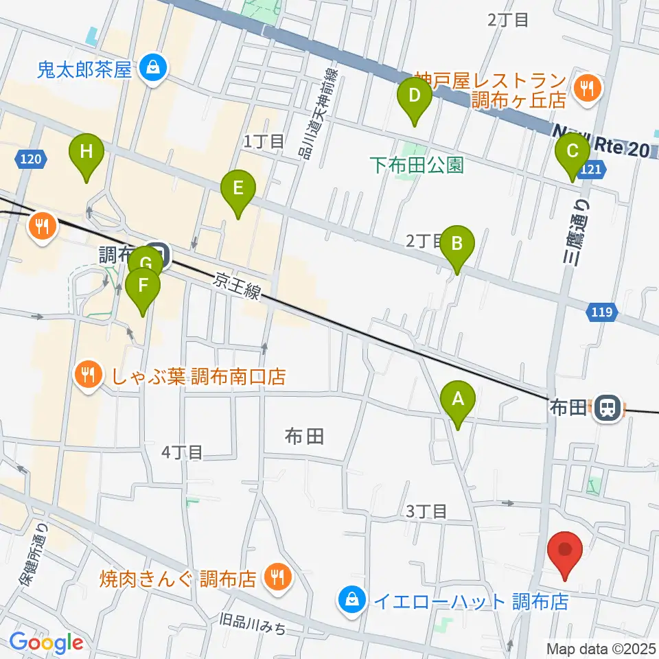 office DERZO周辺のホテル一覧地図