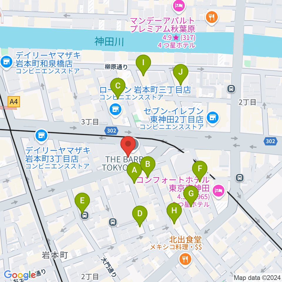 ヴィアクレモナ・ヴァイオリン工房周辺のホテル一覧地図