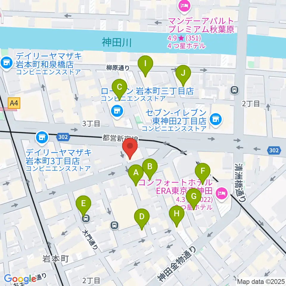 ヴィアクレモナ・ヴァイオリン工房周辺のホテル一覧地図