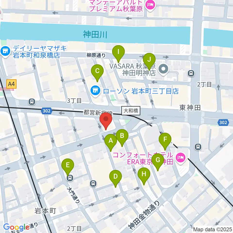 ヴィアクレモナ・ヴァイオリン工房周辺のホテル一覧地図
