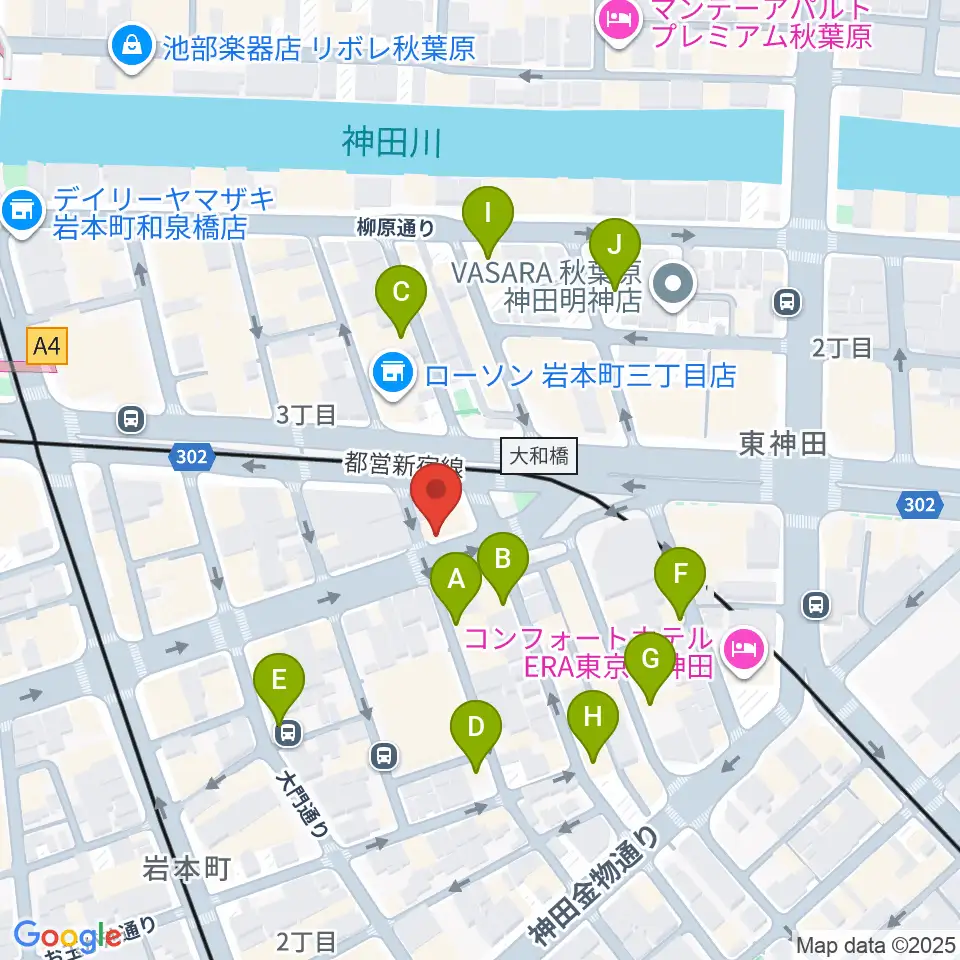 ヴィアクレモナ・ヴァイオリン工房周辺のホテル一覧地図