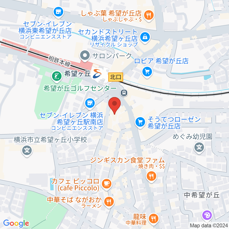 希望ヶ丘カスク周辺のホテル一覧地図