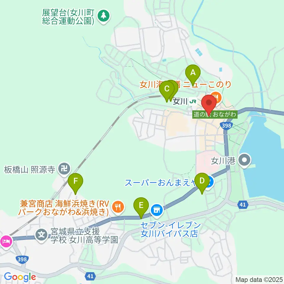 GLIDE周辺のホテル一覧地図