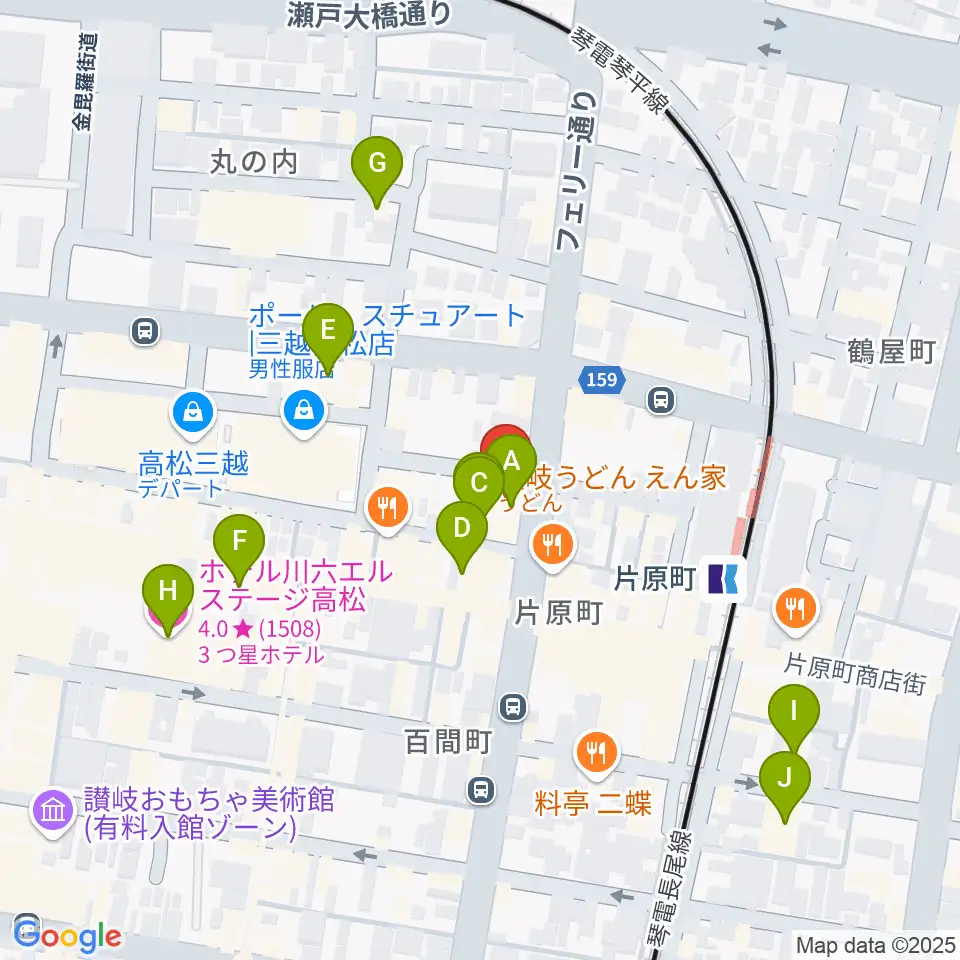 MUSIC FARM周辺のホテル一覧地図