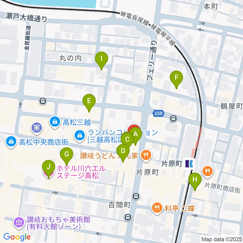 MUSIC FARM周辺のホテル一覧地図