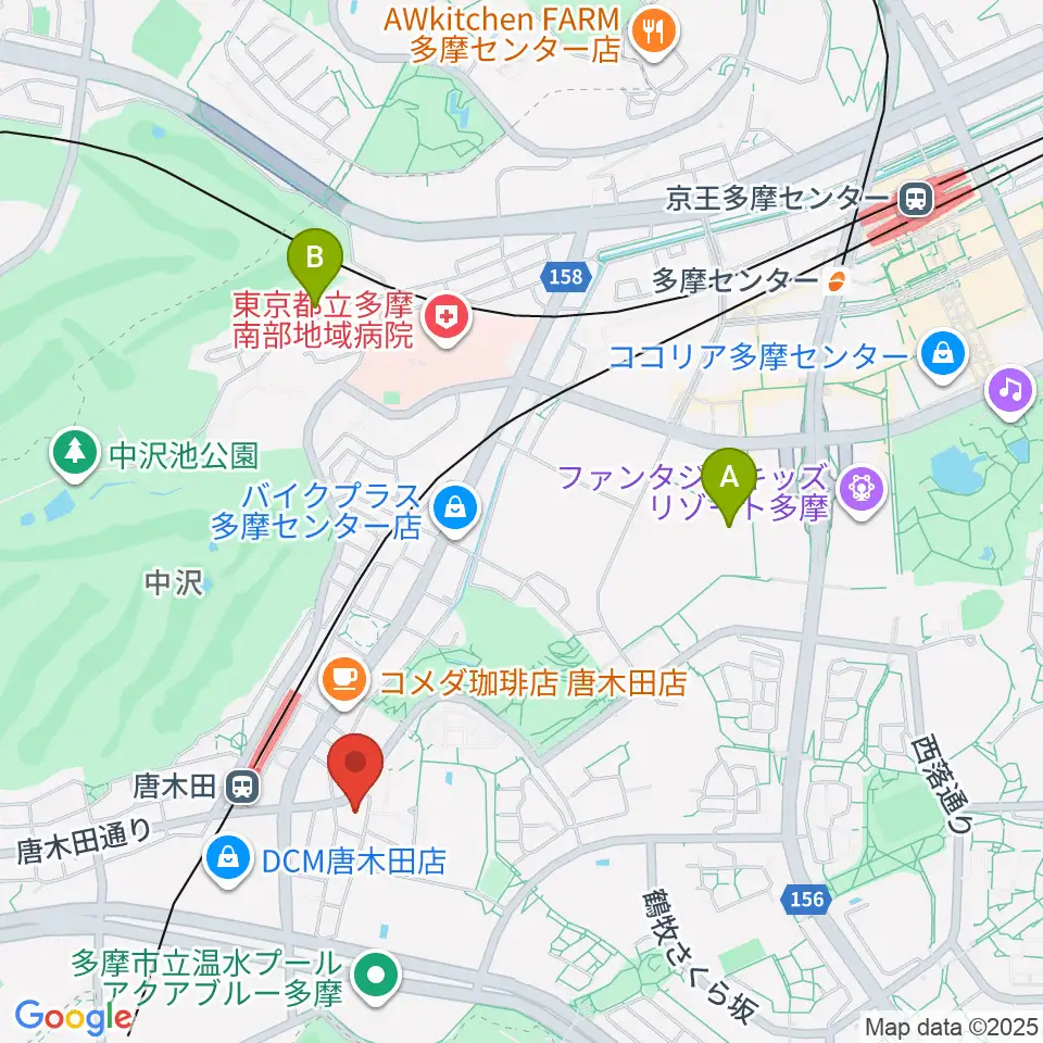 からきだ菖蒲館周辺のホテル一覧地図