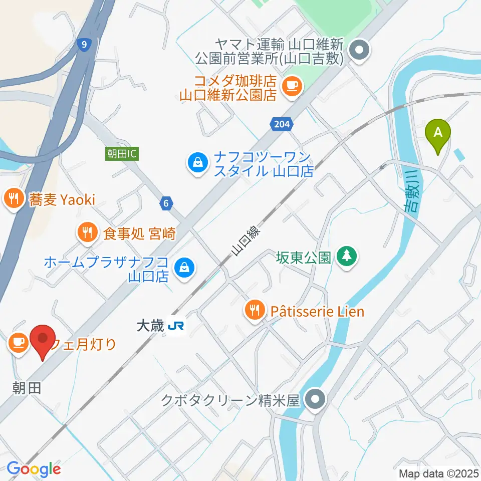 下関十字堂楽器店 ウインドぷらす周辺のホテル一覧地図