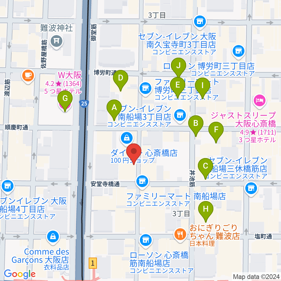 三木楽器ウインドフォレスト周辺のホテル一覧地図