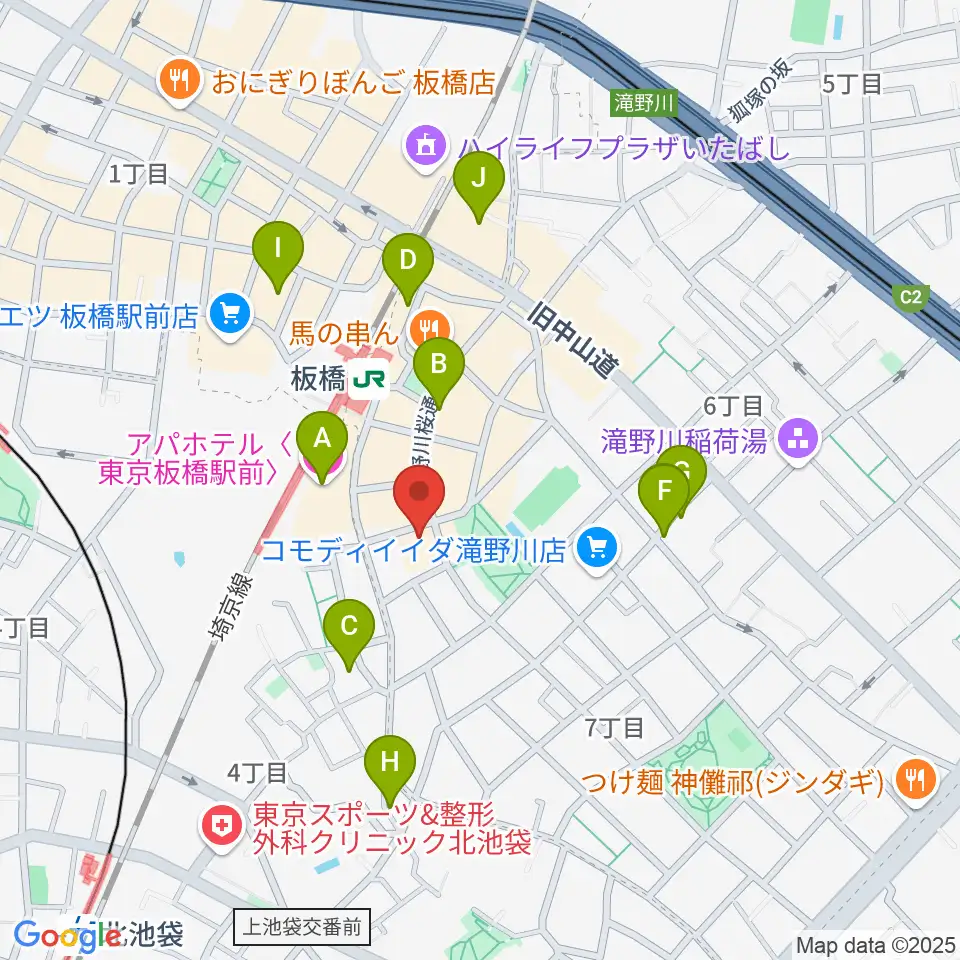KOYUKI PIANO周辺のホテル一覧地図