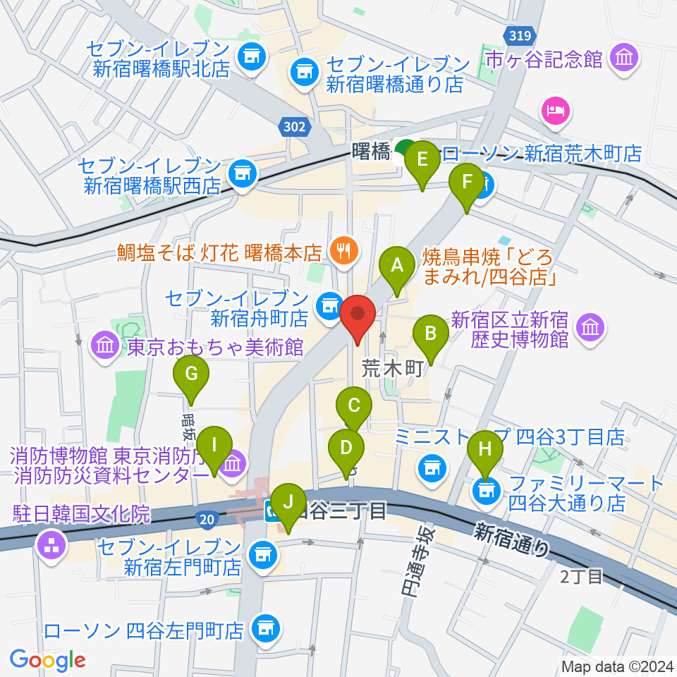 Bar un.10周辺のホテル一覧地図