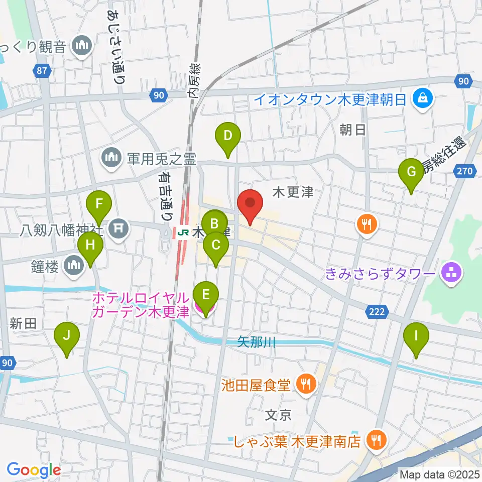 Live Spot Mick周辺のホテル一覧地図