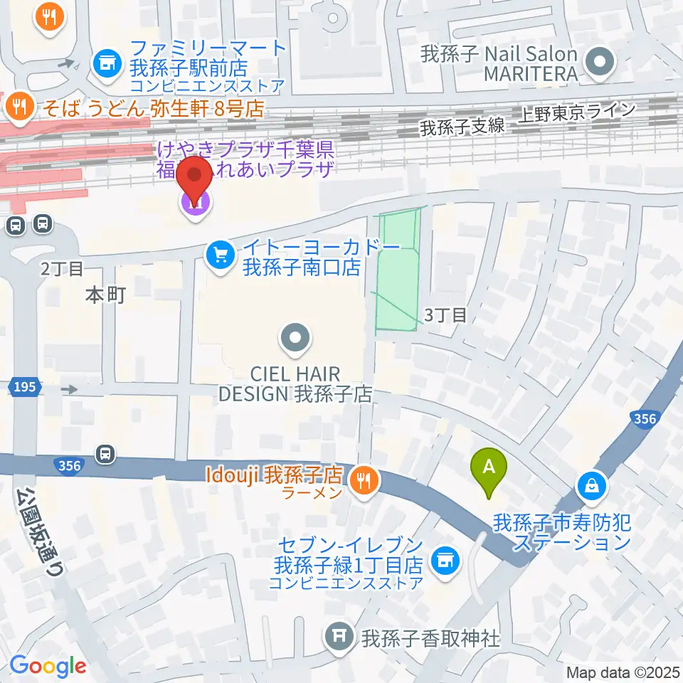 千葉県福祉ふれあいプラザ周辺のホテル一覧地図