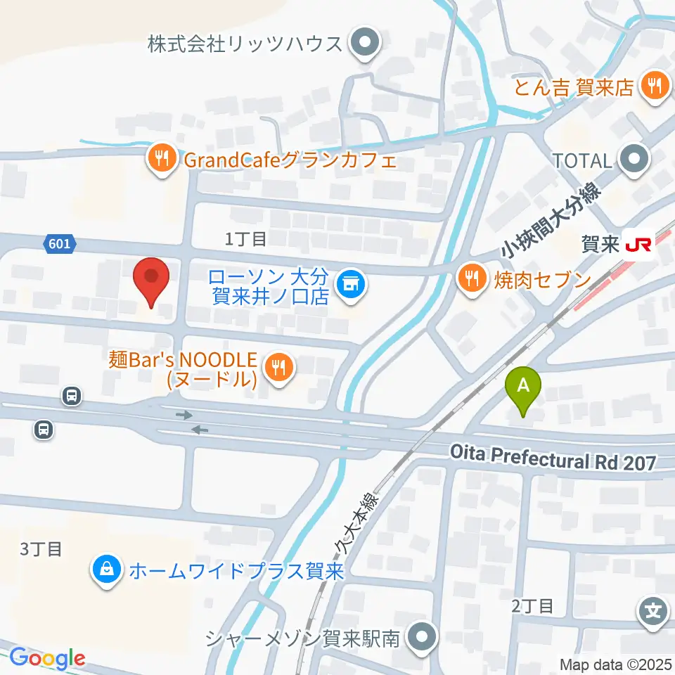 ソニコドラム教室周辺のホテル一覧地図