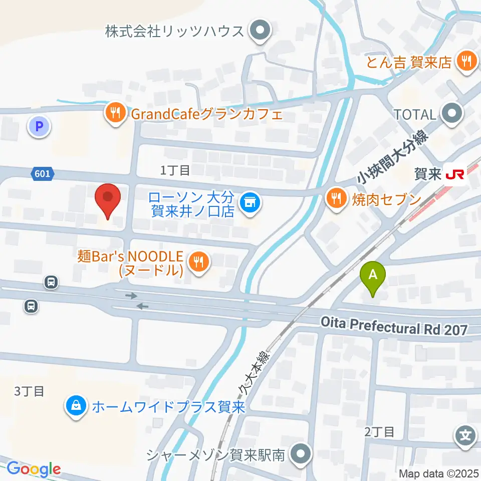 ソニコドラム教室周辺のホテル一覧地図