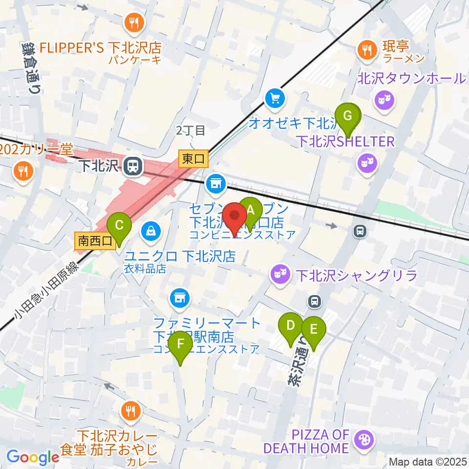 LANDRUTH ランドルース周辺のホテル一覧地図