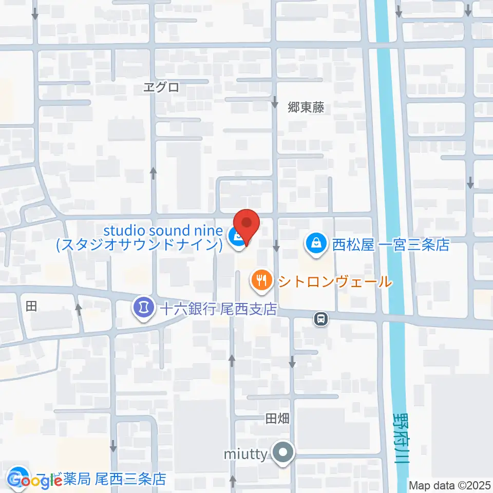 SOUNDNINE周辺のホテル一覧地図