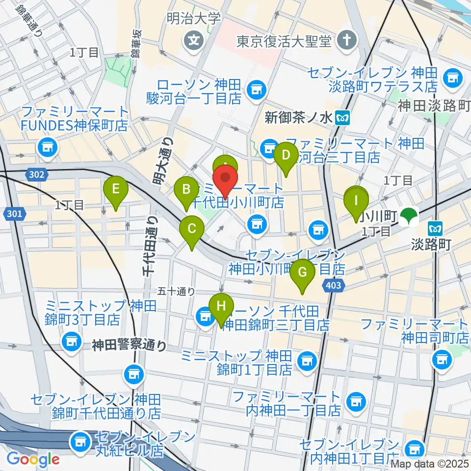 エンギター周辺のホテル一覧地図
