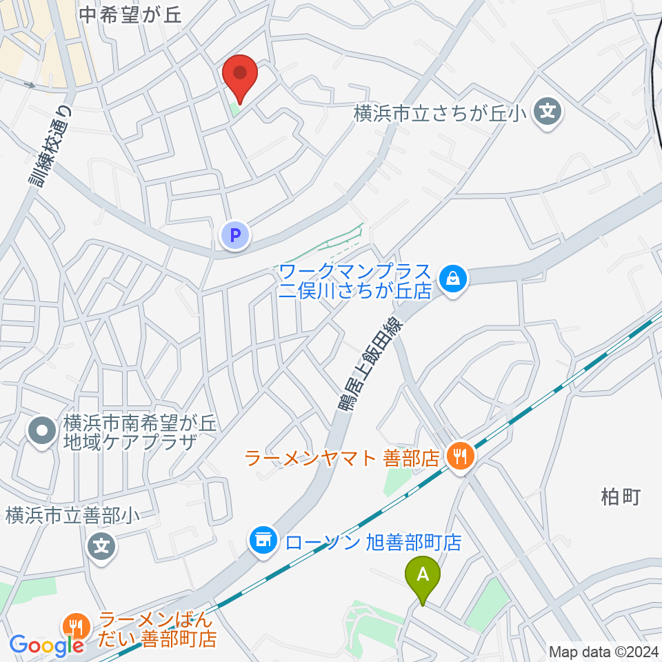 イハラ音楽教室周辺のホテル一覧地図