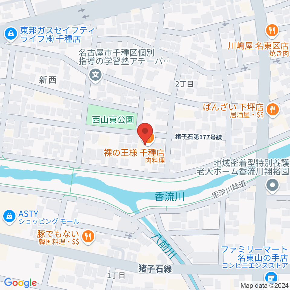 STUDIO SONGS周辺のホテル一覧地図