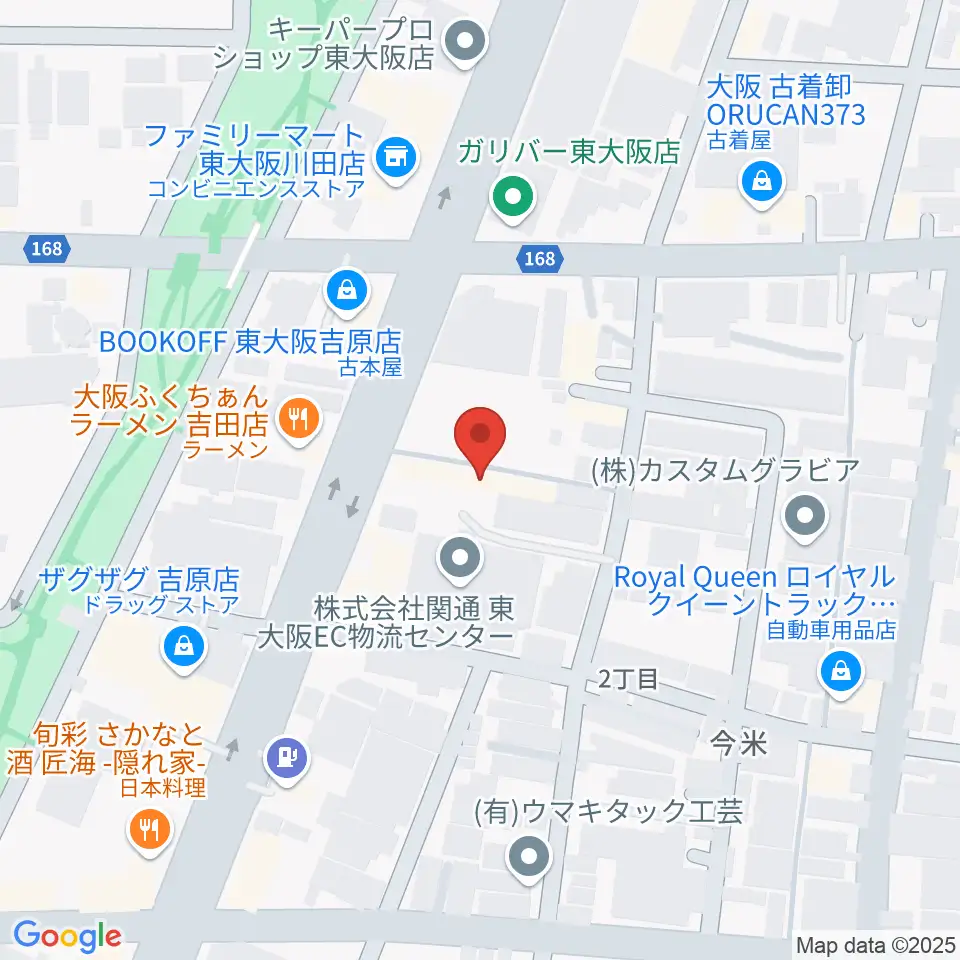 スタジオDMP周辺のホテル一覧地図