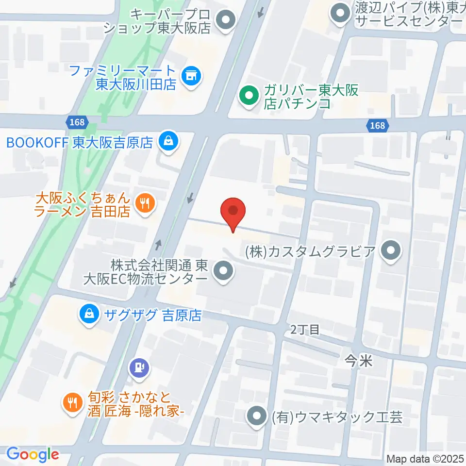 スタジオDMP周辺のホテル一覧地図