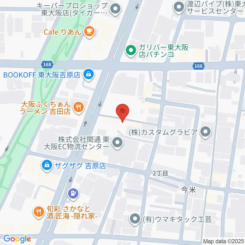 スタジオDMP周辺のホテル一覧地図