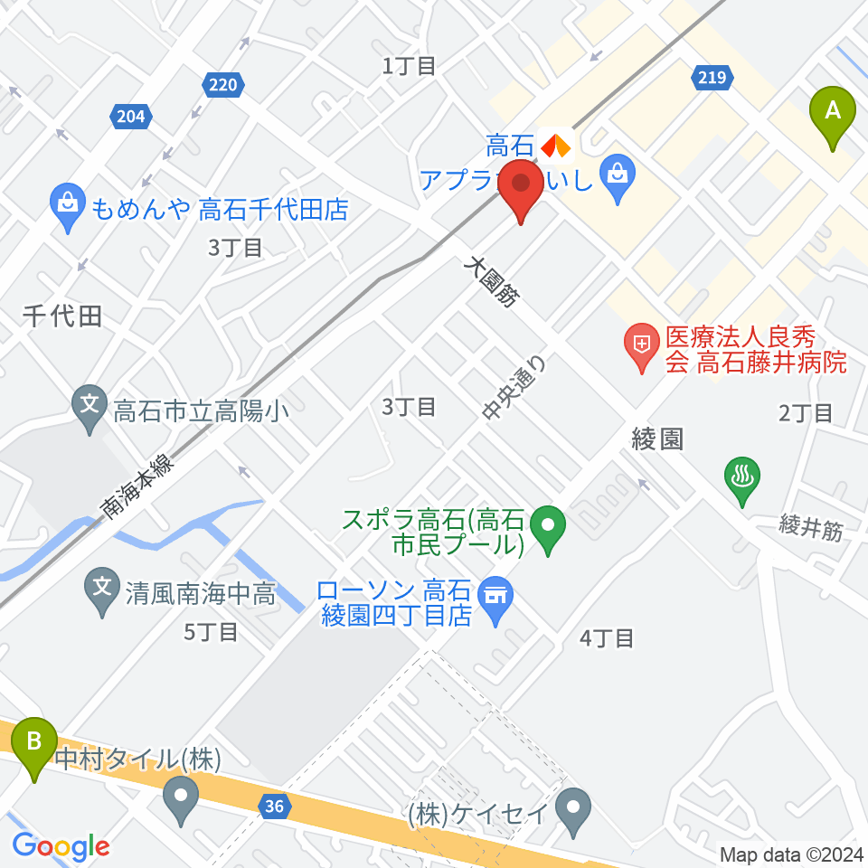 Studio EVER周辺のホテル一覧地図