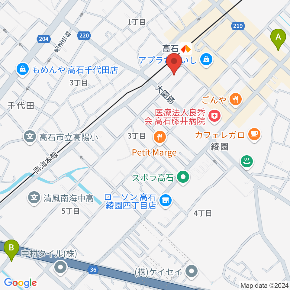 Studio EVER周辺のホテル一覧地図