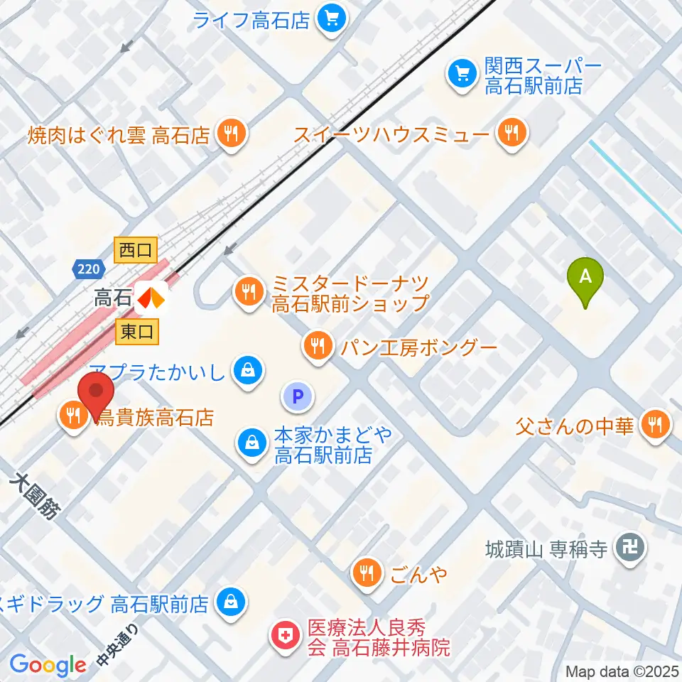 Studio EVER周辺のホテル一覧地図