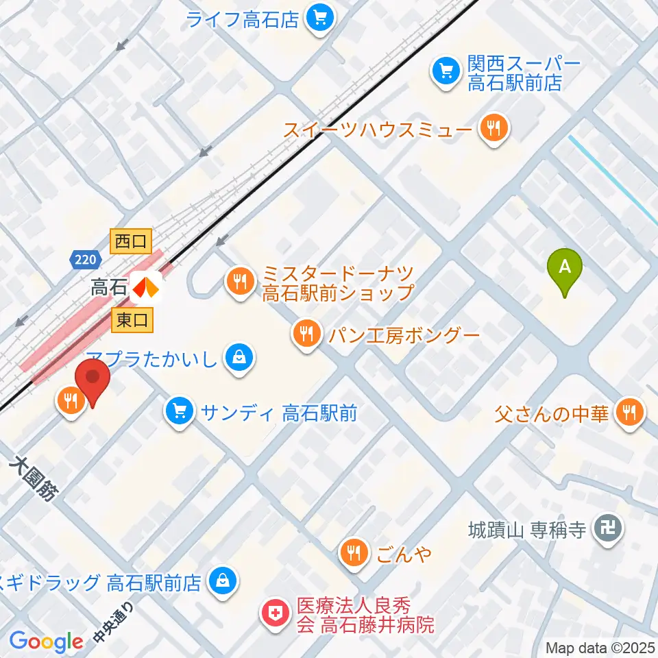 Studio EVER周辺のホテル一覧地図